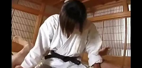  Karate master pegging his ass